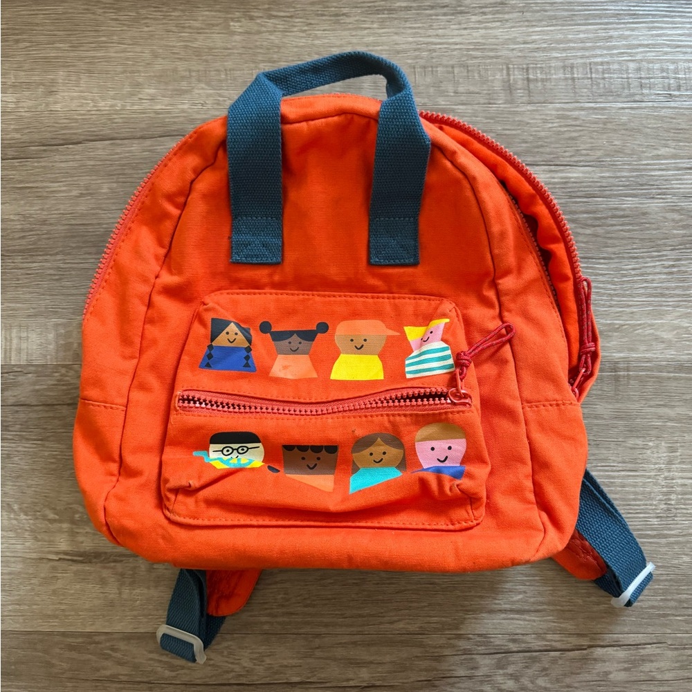 Christian Robinson Kids backpack target collar